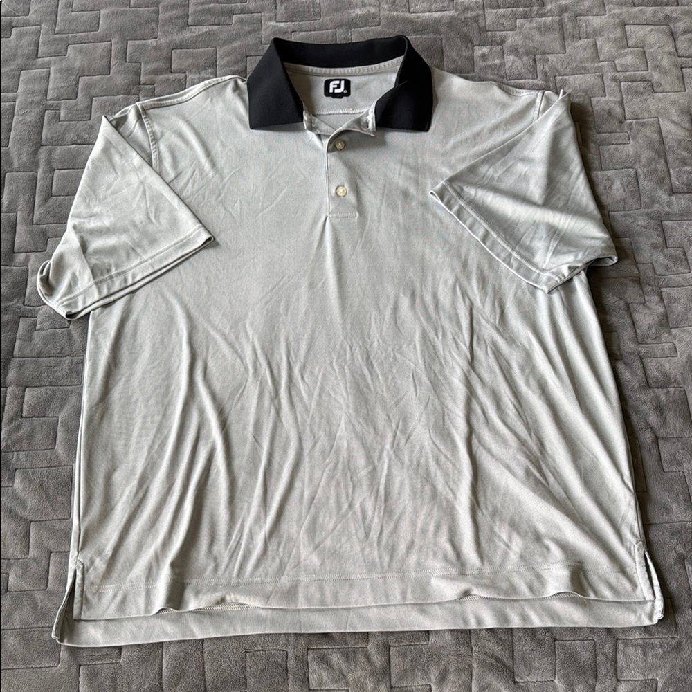 FootJoy Men's Gray Polo Shirt
